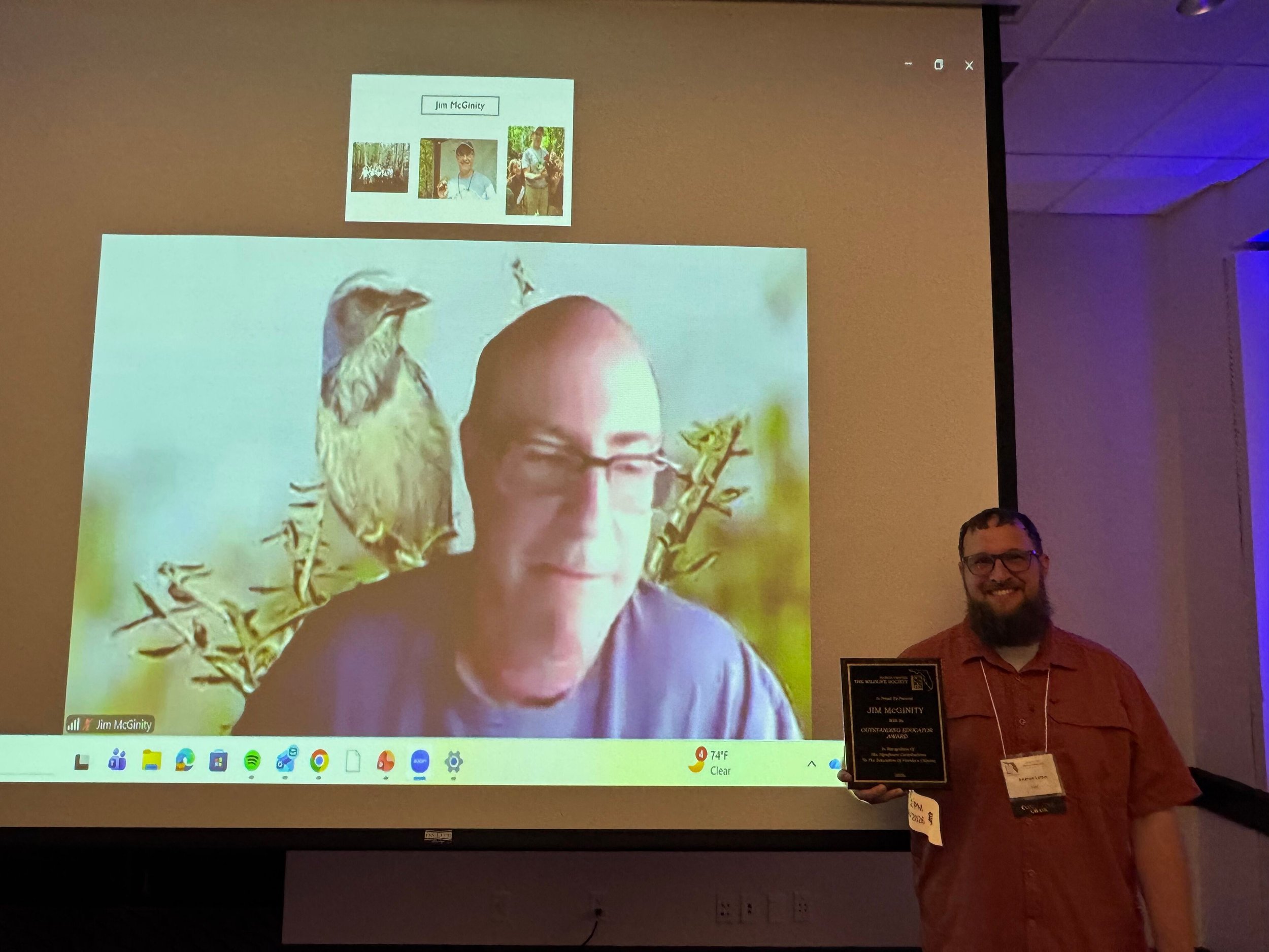 2026 FLTWS Outstanding Educator Award - Jim McGinity