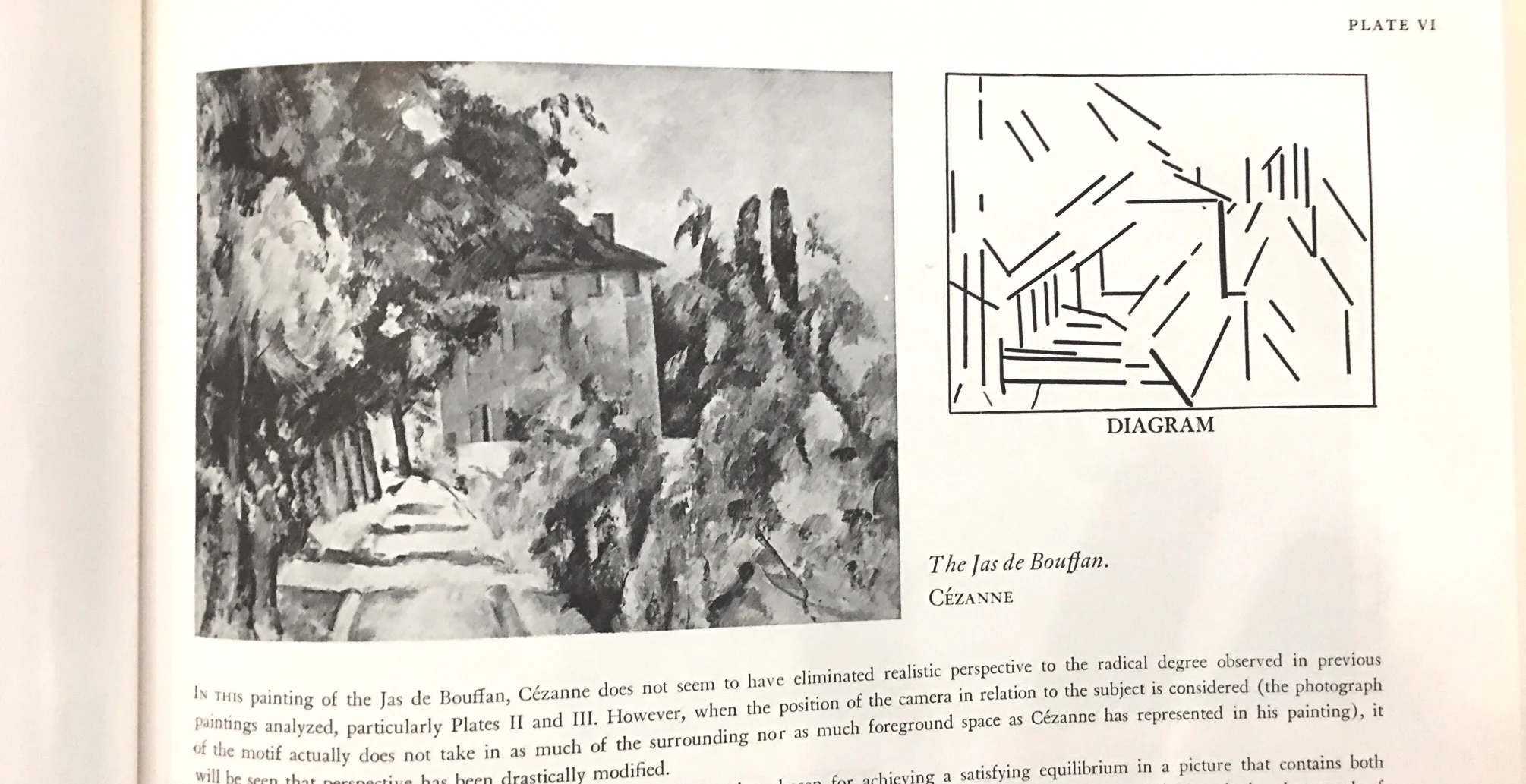 page from the Artist's copy of Cezanne's composition by Earl Loran