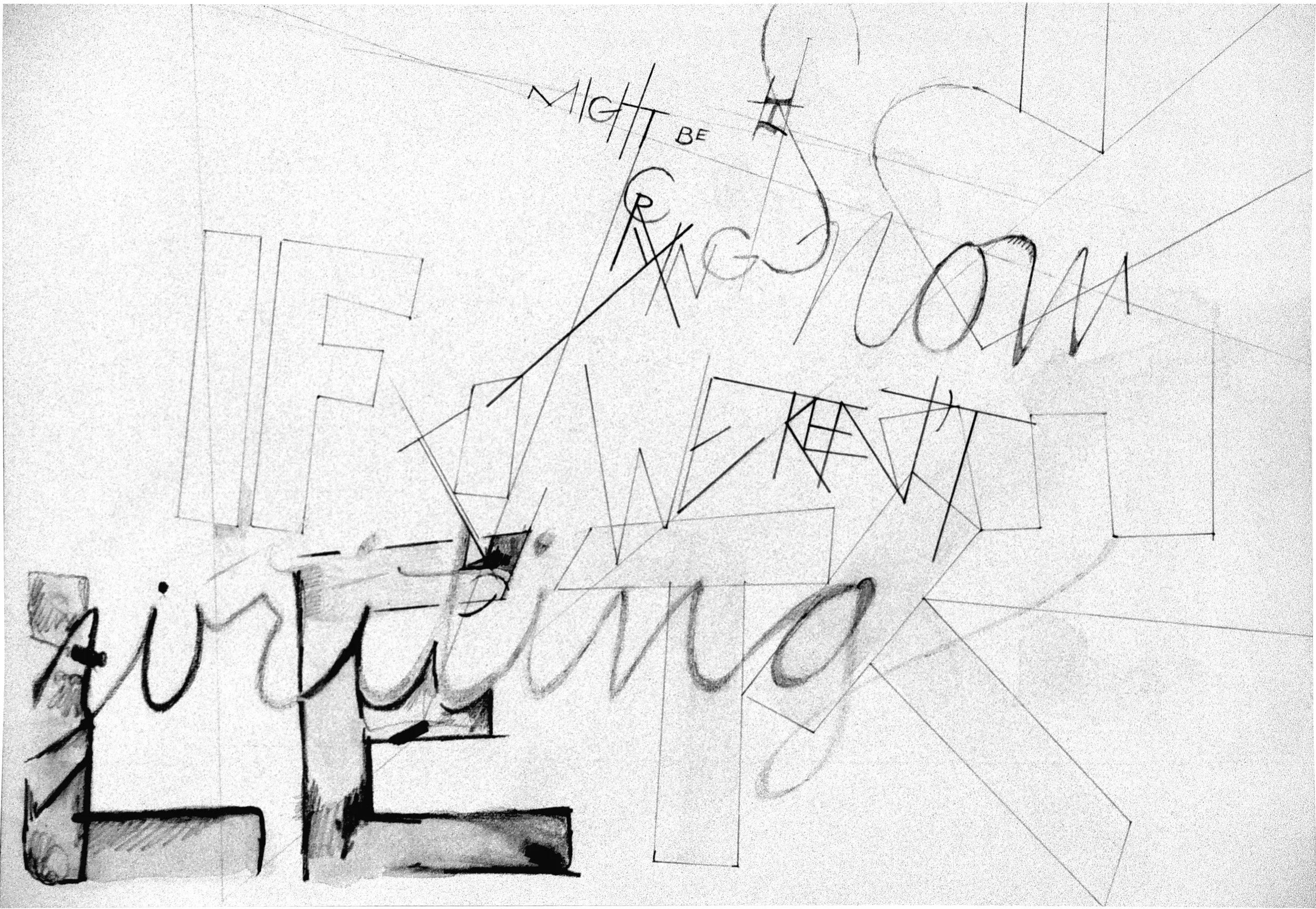 I might be crying now , graphite on aquarelle arches cold press paper, 6x8 inches, 2000
