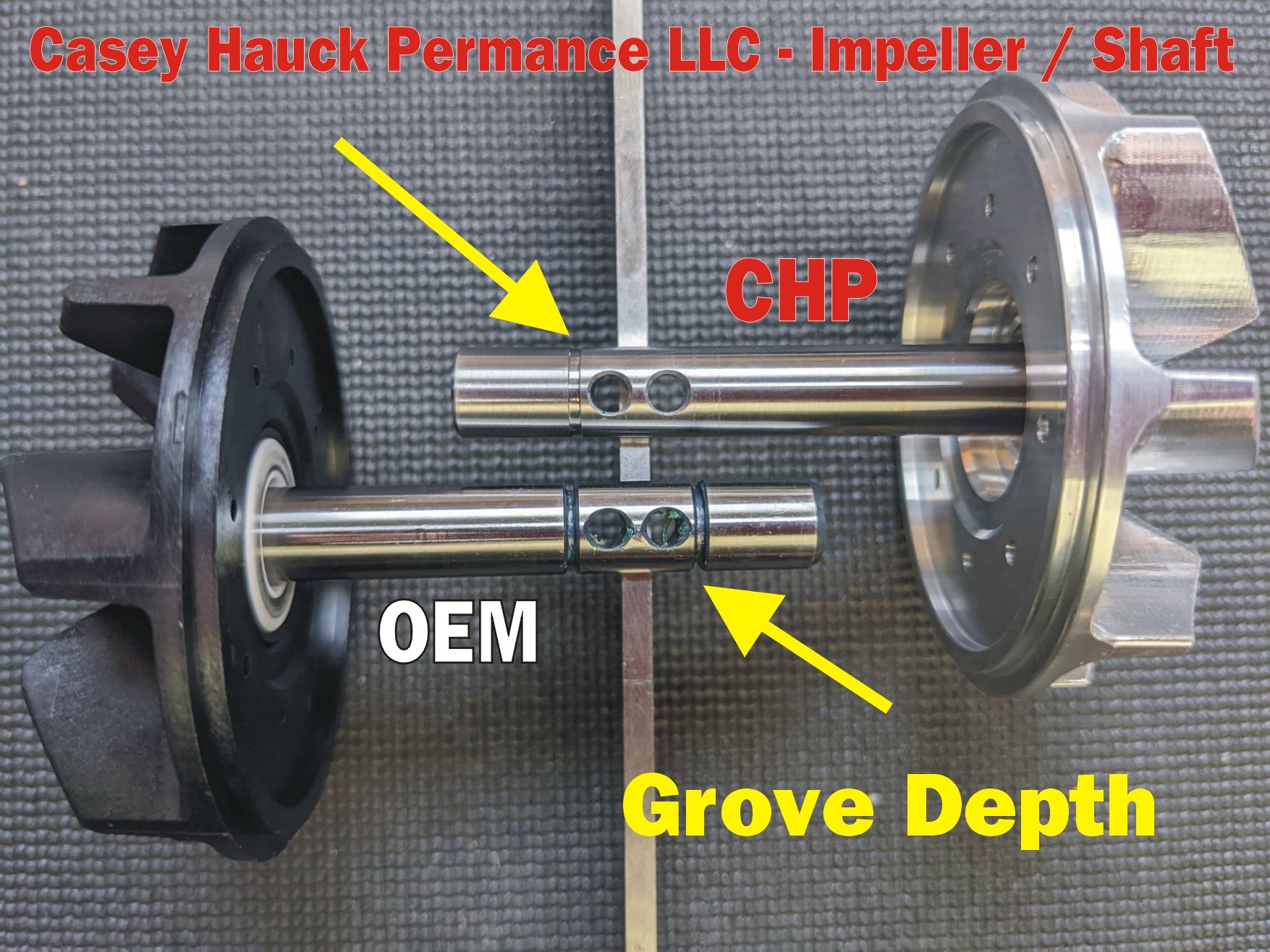 Oem Impeller vs CHP Impeller.JPG