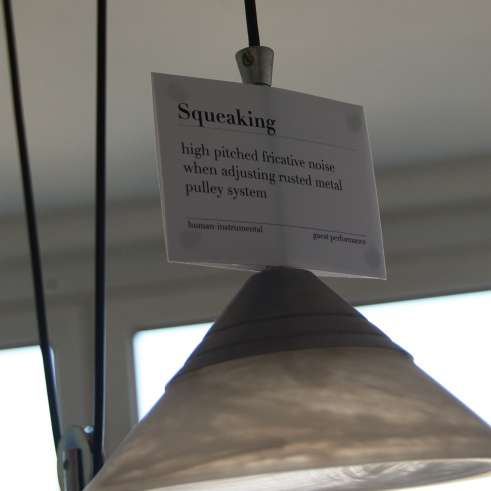 From Elen Flugge's Personal Sound Space (the Exhibition) , 2011.