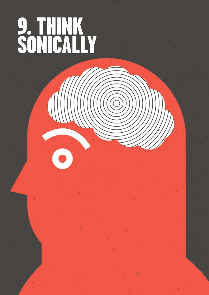From G. Ouzounian and S. Lappin, 'Soundspace: A Manifesto' (2014). Illustration by Ryan O'Reilly , Rinky Design ©2014.