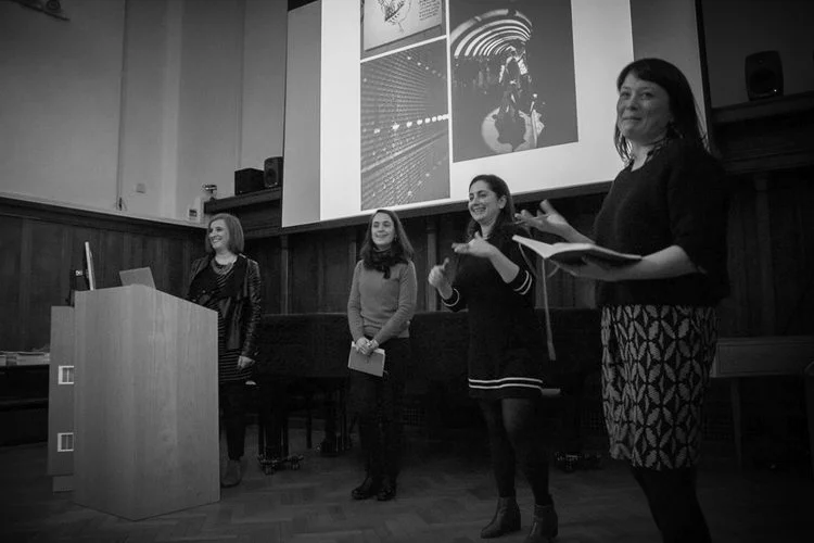 Sarah Lappin, Lola San Martin, Gascia Ouzounian and Ruth Bernatek