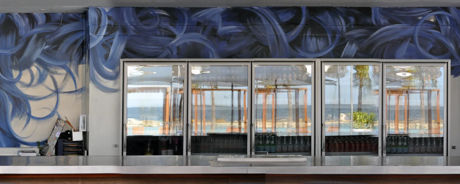 Madero Ocean Club mural - Fire and Water_part 2