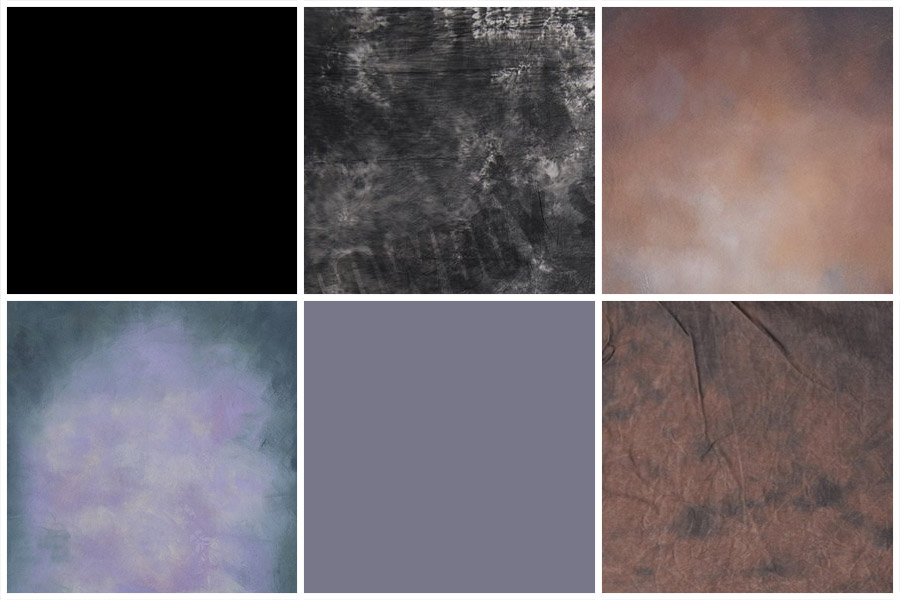 Various backdrops available.