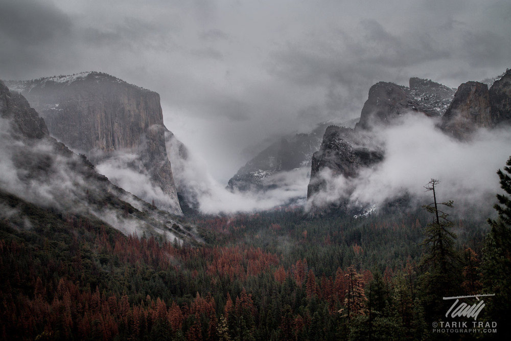 Storm through the Gates of the Valley (in color)