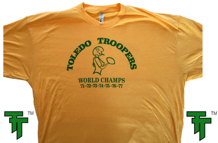 Toledo Troopers ™ World Champs Gold