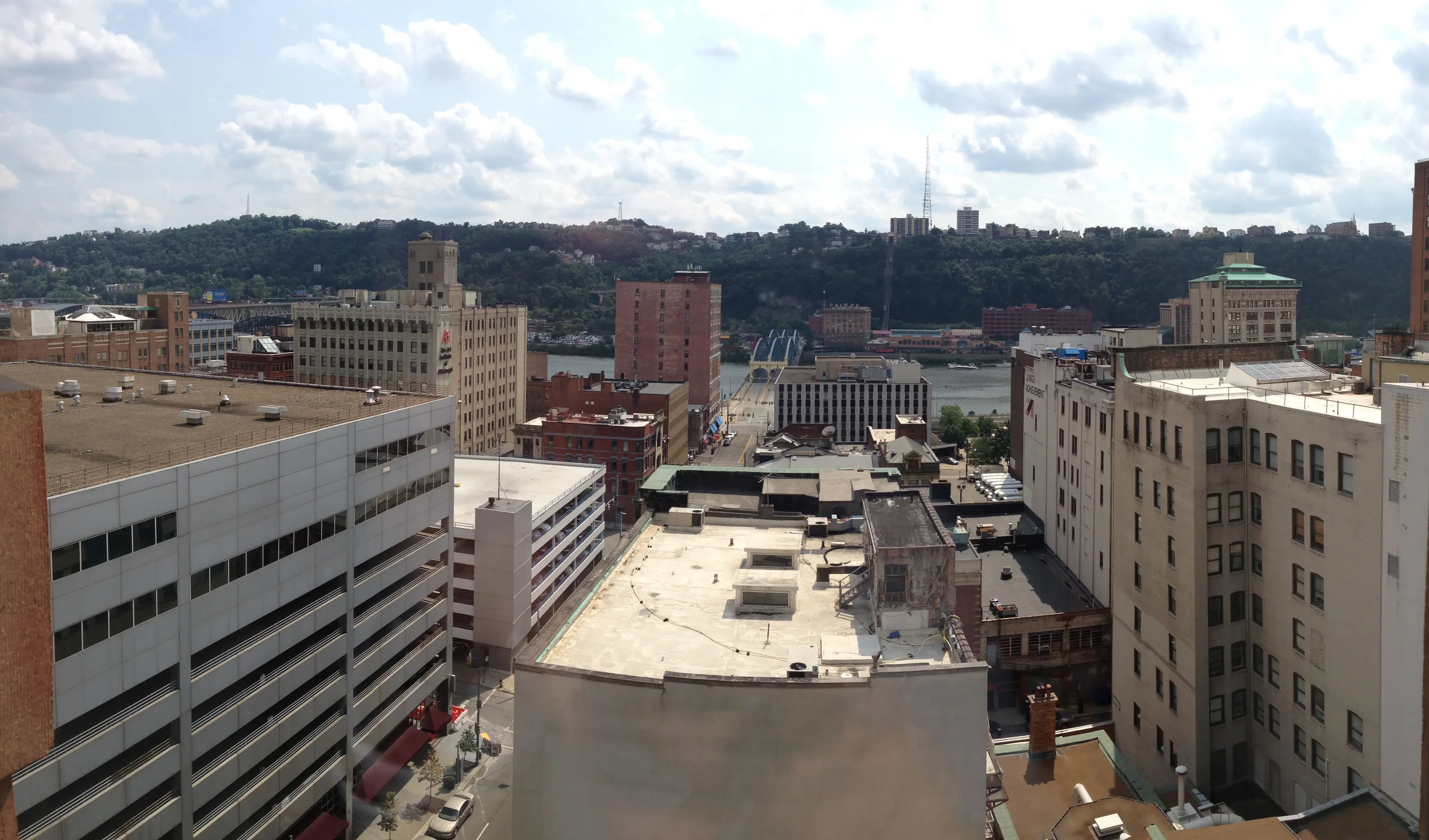 View From Apartment Panorama