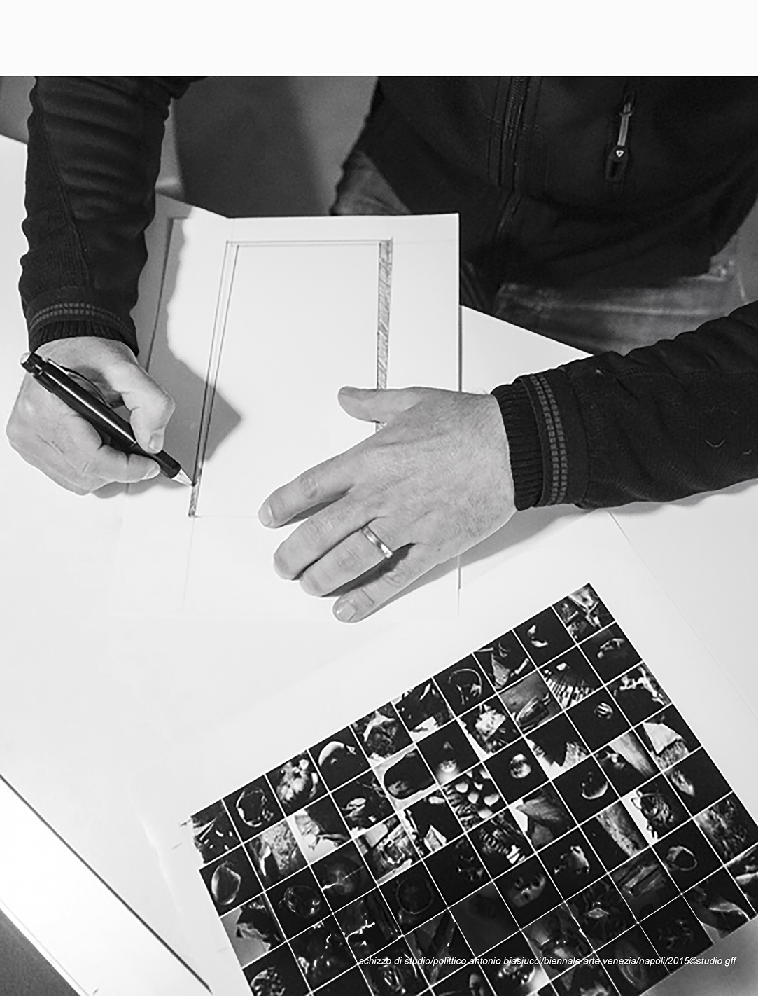 schizzodi studio:polittico:antonio biasiucci:biennale arte venezia:napoli:2015©ph. fulvio ambrosio.jpg