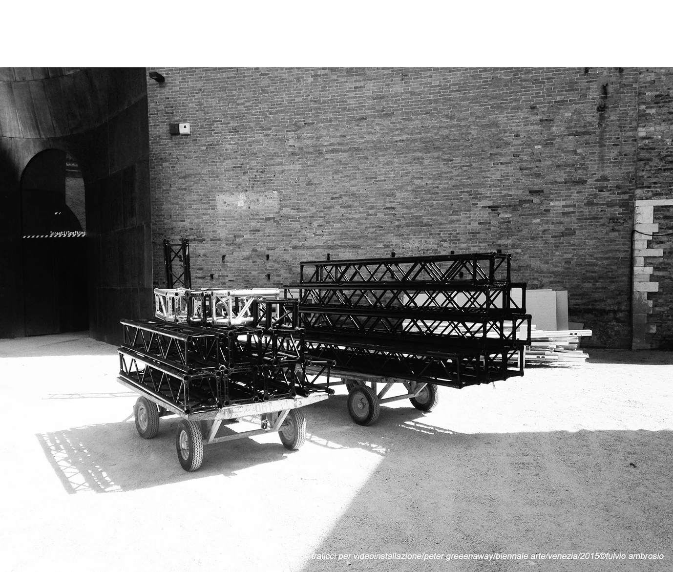 tralicci per videoinstallazione:peter greeenaway:biennale arte:venezia:2015©fulvio ambrosio.jpg