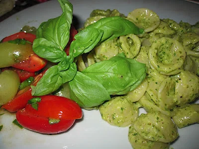 Cooking with Fresh Ingredients...