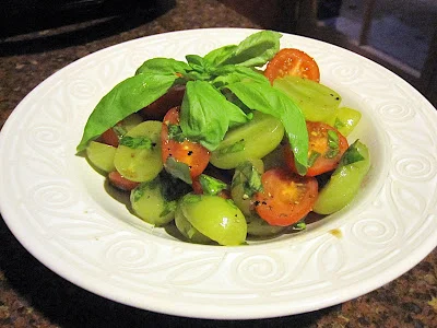 Cooking with Fresh Ingredients... Fruit and Herbs...