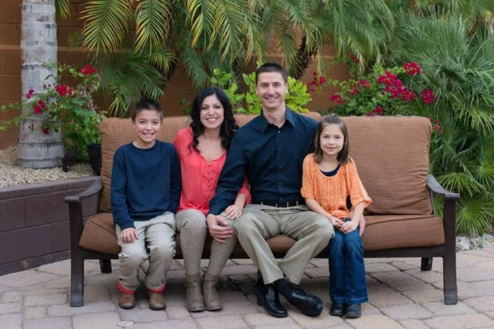 Monica, Jim, Aiden, Katrina.