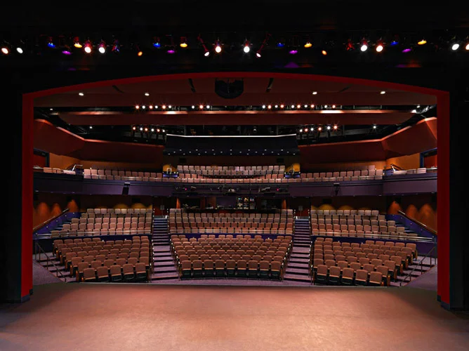 Lewis Family Playhouse Rancho Cucamonga, Ca. This 536 seat facility is similar in concept to what we envision South Burlington City Center for the Arts will have as a main stage.
