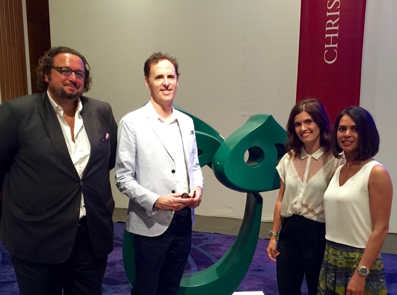 Charlie Pocock, Meem Gallery; Terrence Turner; Bibi Naz Zavieh, Christie's Dubai; Mana Jalalian Mobargha 