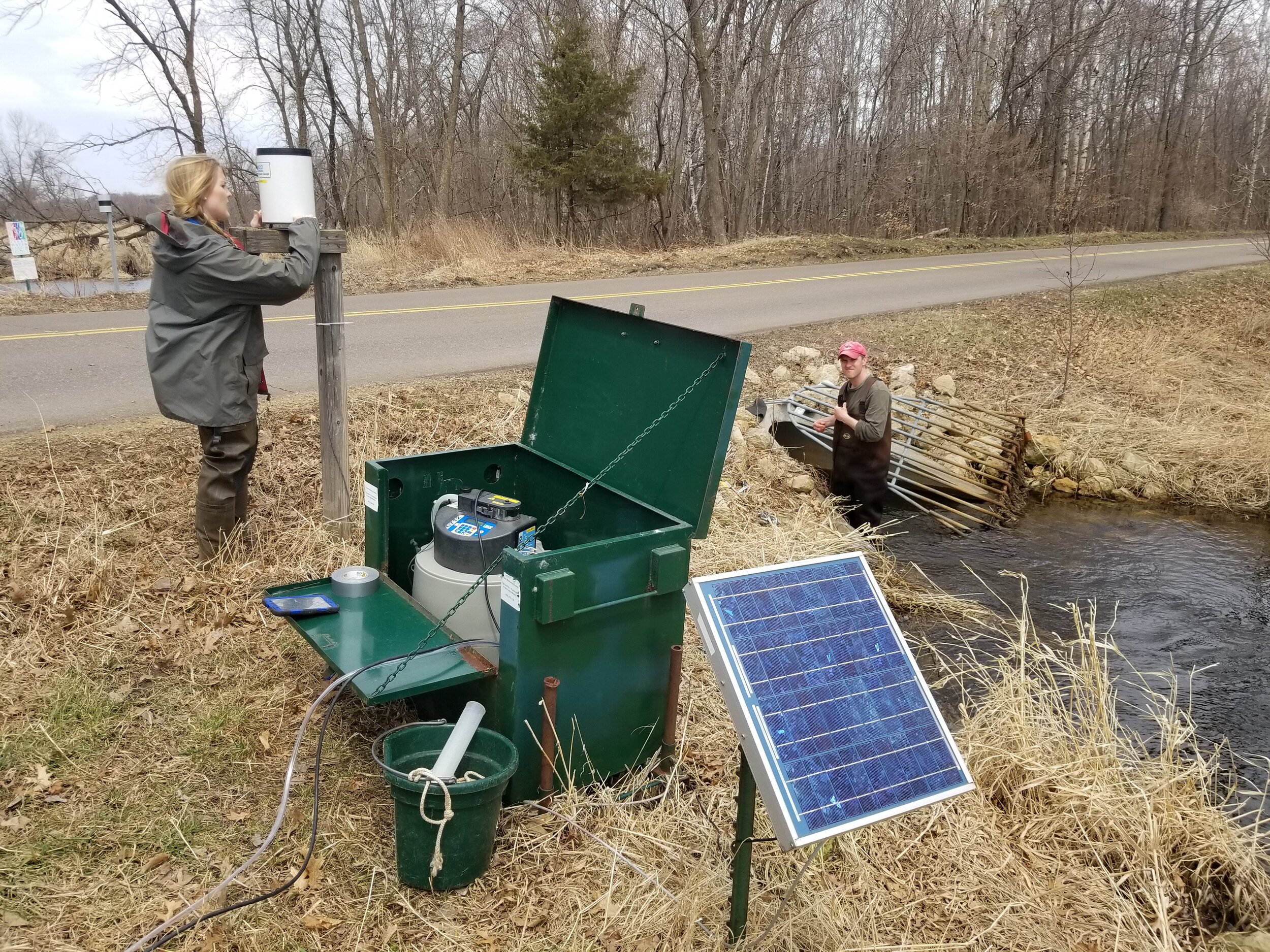 Stream monitoring equipment