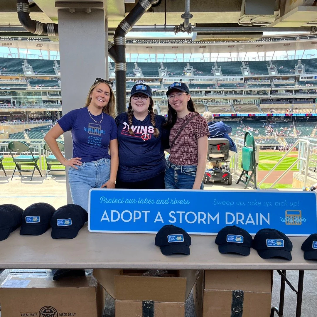 Adopt-a-Drain Day at the Minnesota Twins baseball game