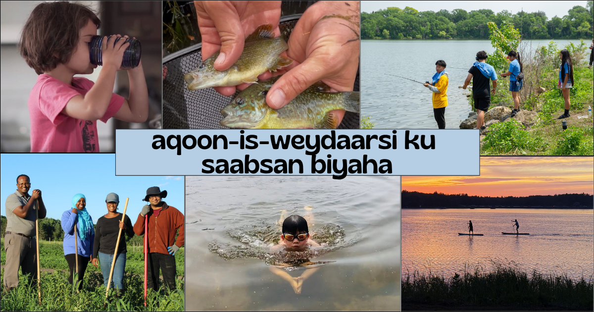 Aqoon-is-weydaarsi ku saabsan biyaha: Community Workshop for Somali neighbors