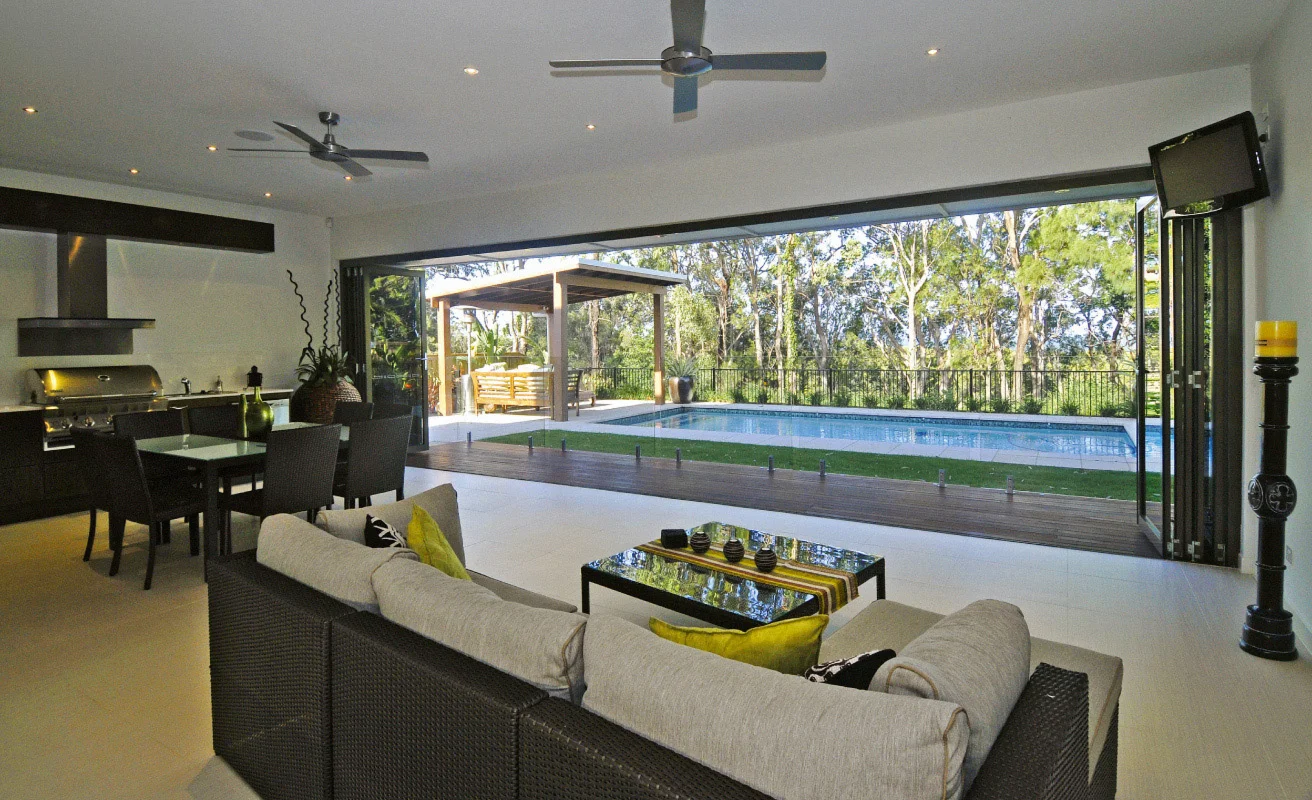 Bifold Doors — Aero Glass and Aluminium Windows and Doors Mackay