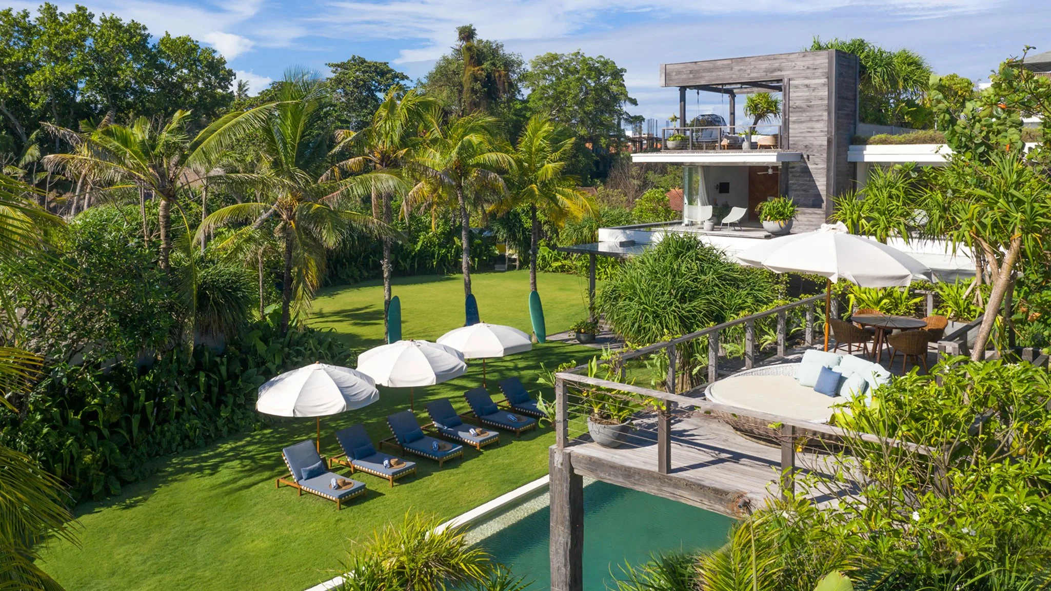 007 Noku Beach House - Aerial shot from beach.jpg
