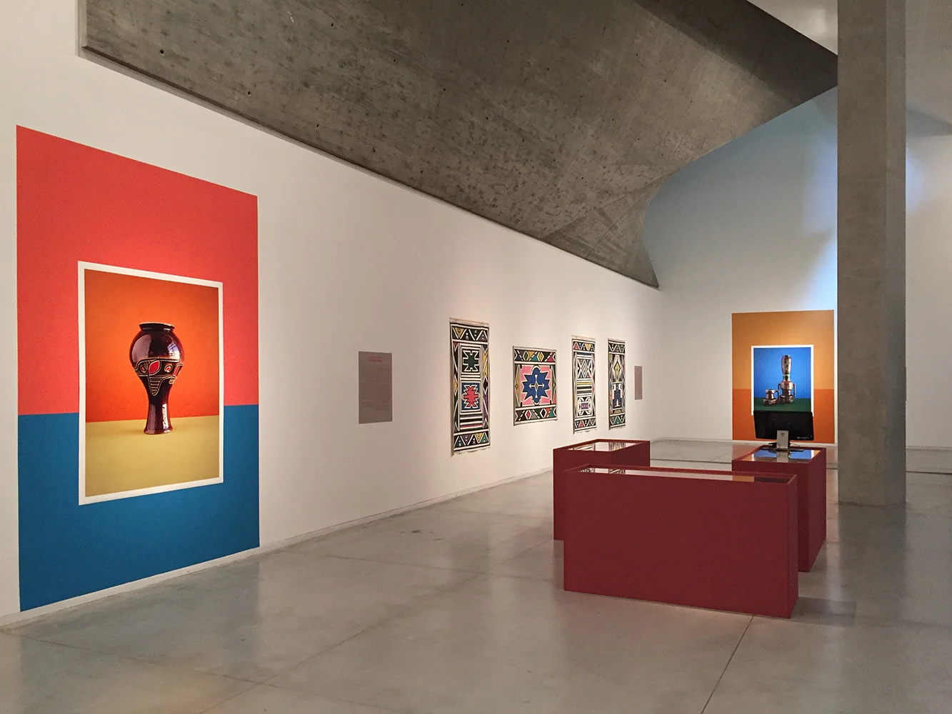    Africana  Installation view, Tel Aviv Museum 2017    Mixed technique, color photography,&nbsp;inkjet print and paint on wall   (Print size: 130x170 cm / Work size: 230x320 cm) 