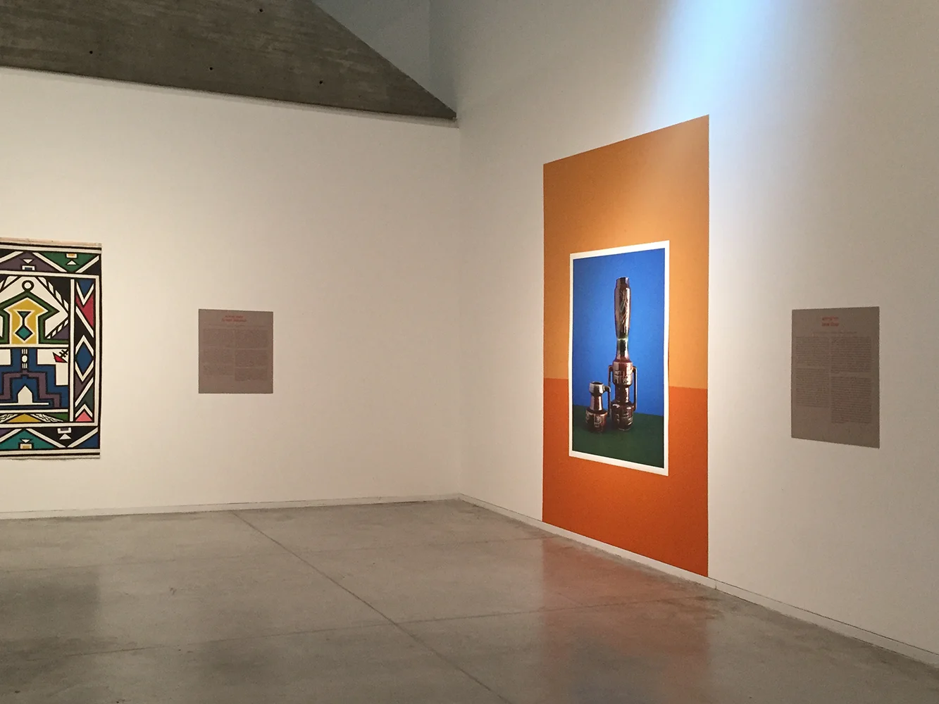    Africana  Installation view, Tel Aviv Museum 2017    Mixed technique, color photography,&nbsp;inkjet print and paint on wall   (Print size: 130x170 cm / Work size: 230x320 cm) 