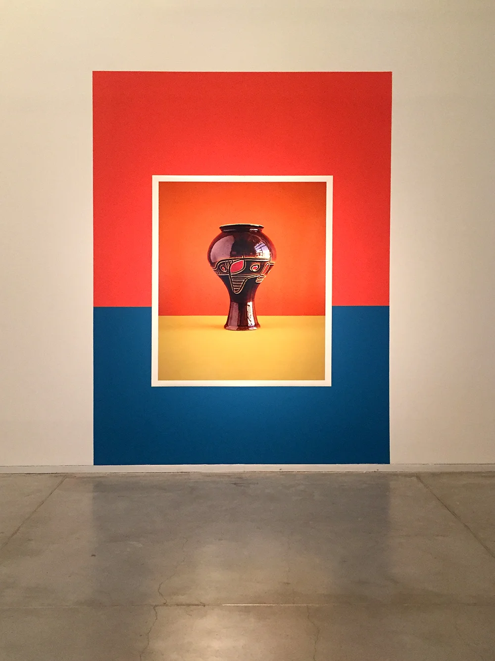    Africana  Installation view, Tel Aviv Museum 2017    Mixed technique, color photography,&nbsp;inkjet print and paint on wall   (Print size: 130x170 cm / Work size: 230x320 cm) 