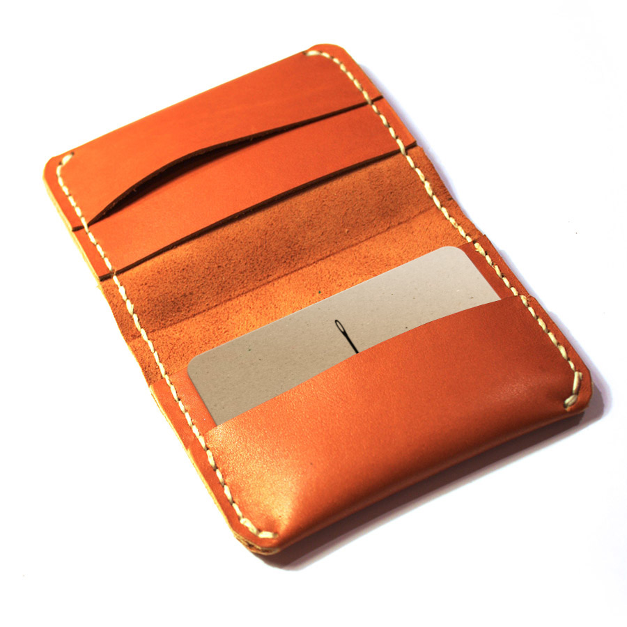 Buy online - Bi-fold card wallet — Baldwin Leather - Hand crafted ...