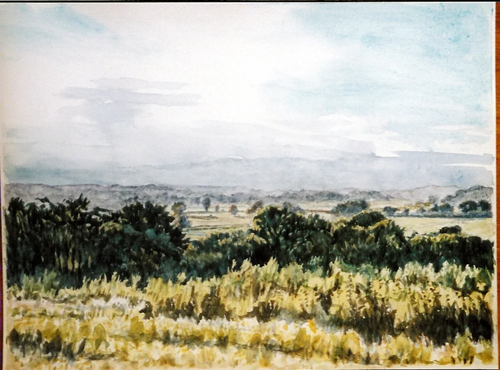 Late summer accross the Pang valley.