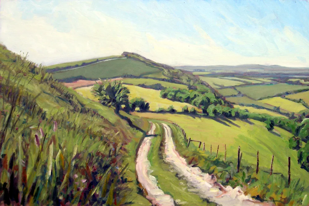 Up in the Downs, Sussex.