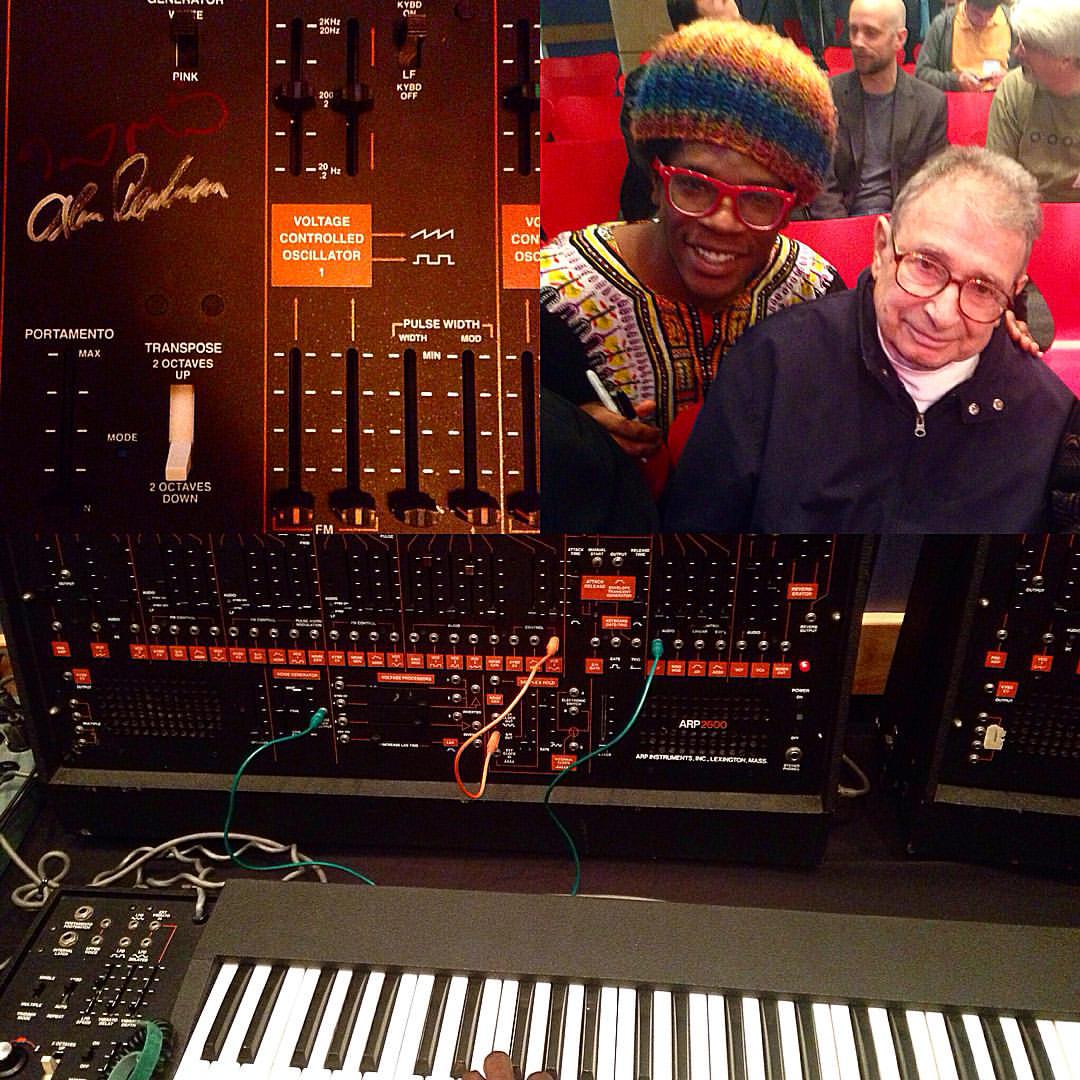 Meeting founder of ARP synthesizers Alan Pearlman