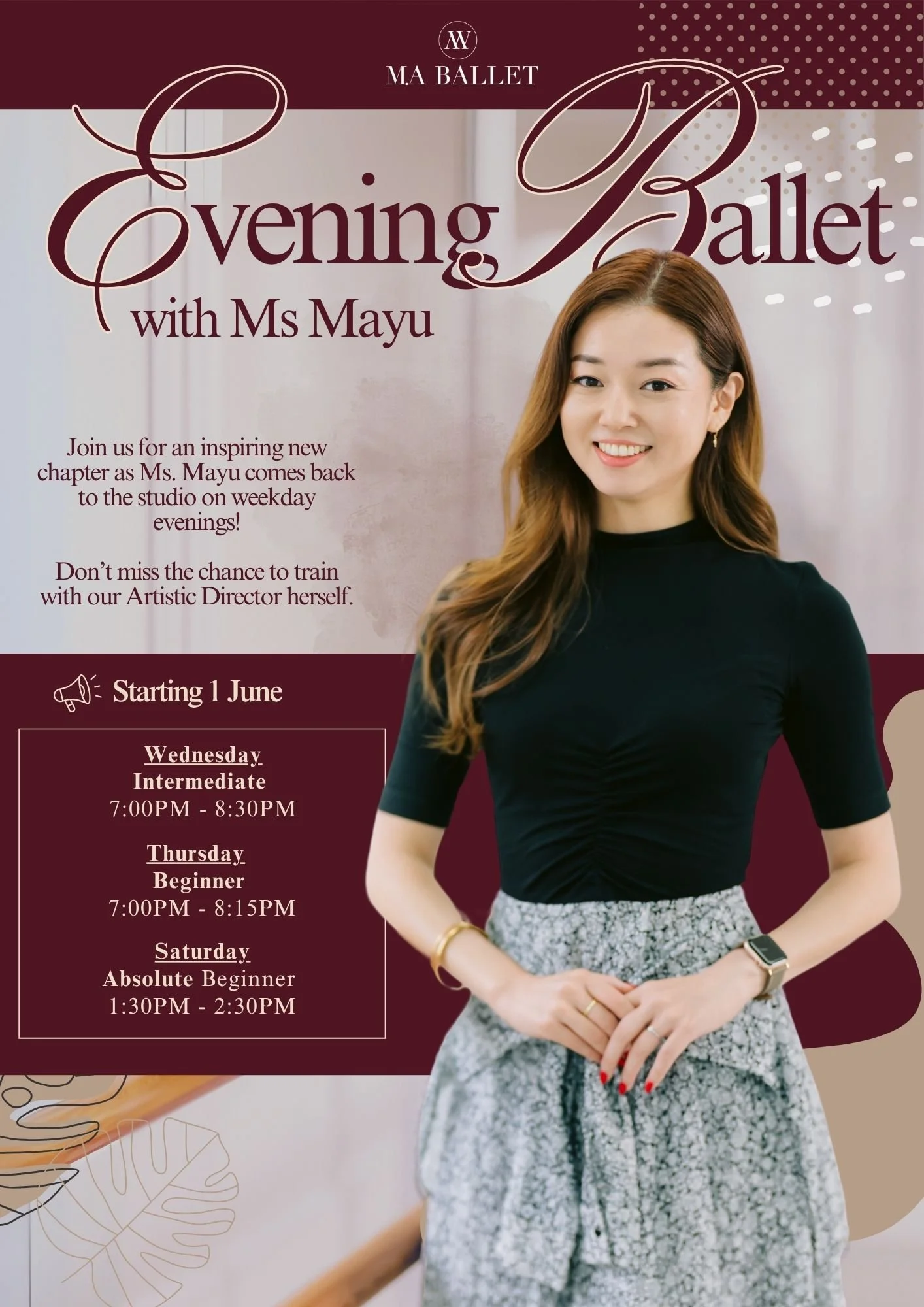 Ballet Event Program News & Promotion — M.A BALLET