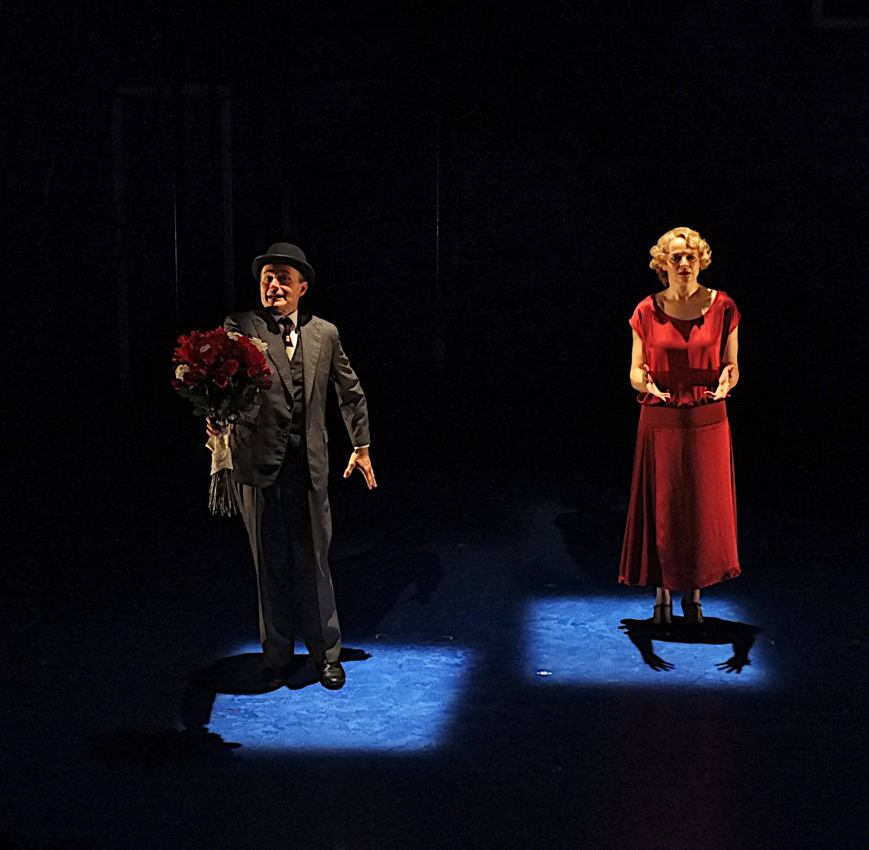 SEPTIMUS AND CLARISSA Henry Stram and Ellen McLaughlin. Photo by Richard Finkelstein. 