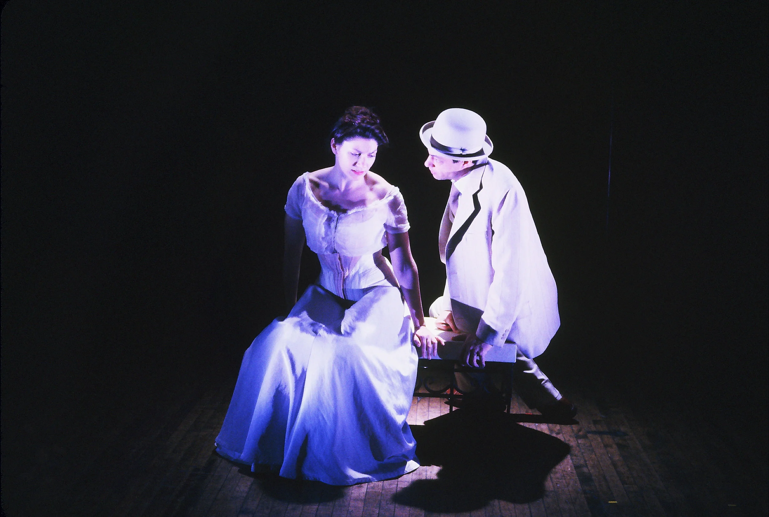 INNOCENTS Paula McGonagle and Andy Paris. Photo by Rachel Dickstein.