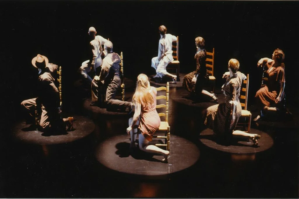 THE SECRET OF STEEP RAVINES Ensemble. Photo by Rachel Dickstein.