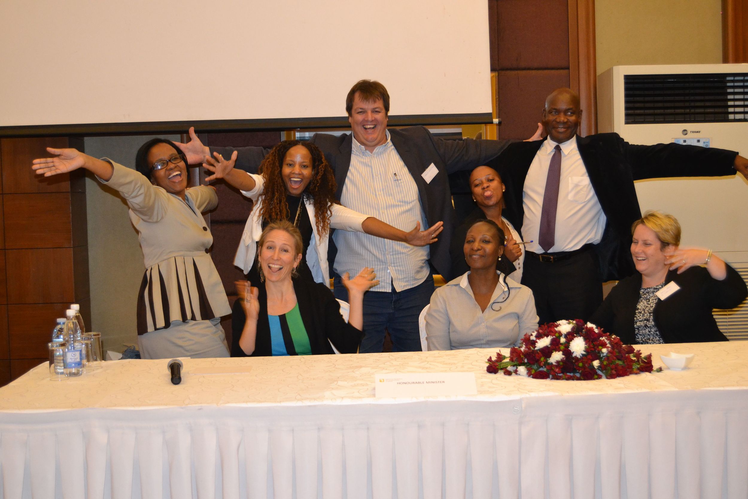 CI staff at the Uganda Roadshow