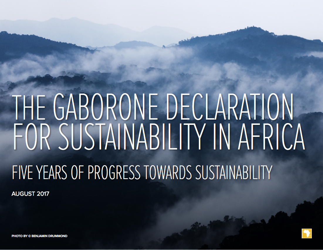 The cover of the GDSA Secretariat five year report.