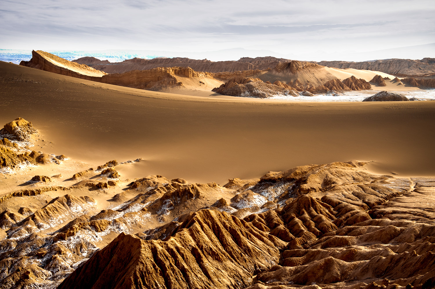 Valle de la Luna, Atacama desert, Chili.