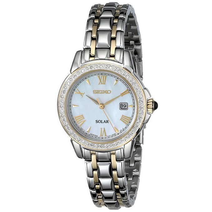 Glastonbury Jewelers - CT's Top-rated Jewelry Store for Diamond Engagement  Rings, Earrings, and Gemstone Jewelry | SEIKO WOMEN'S | SEIKO WOMEN'S,  SOLAR, TWO-TONE, STAINLESS STEEL WATCH