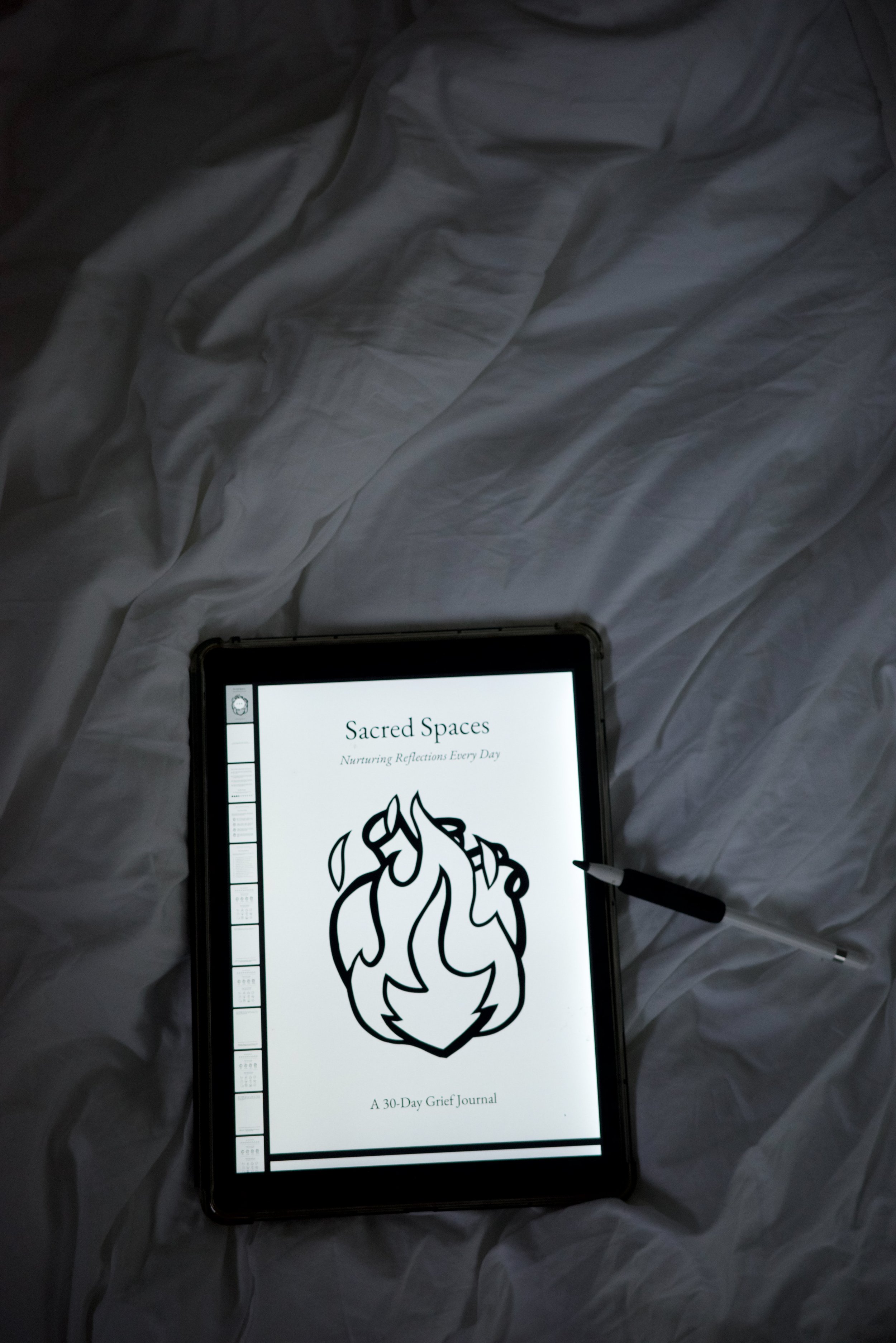 New Community Offering: Sacred Spaces – A Free 30-Day Grief Journal PDF