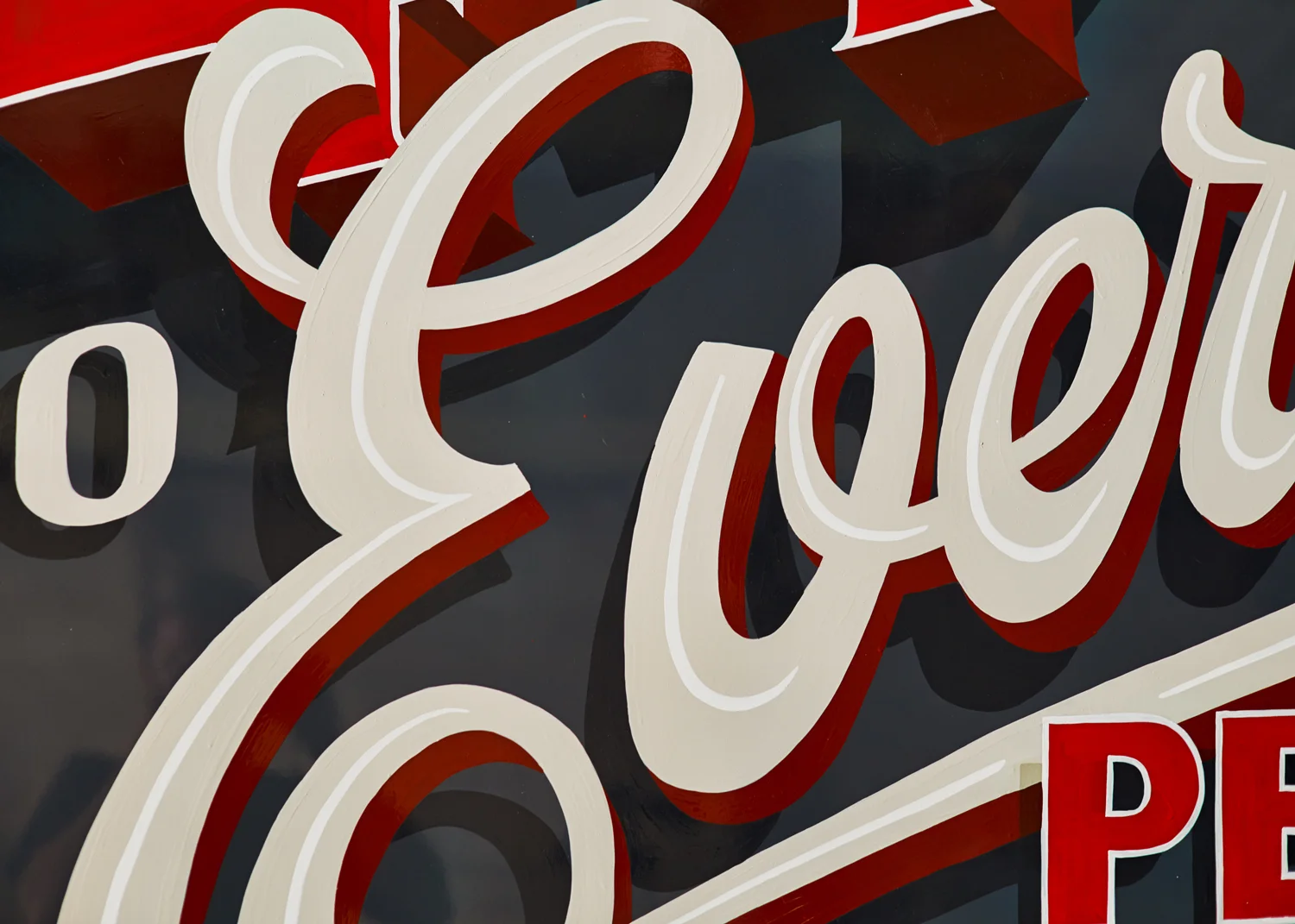 Hand-painted artwork developed for Penfolds advertising campaign