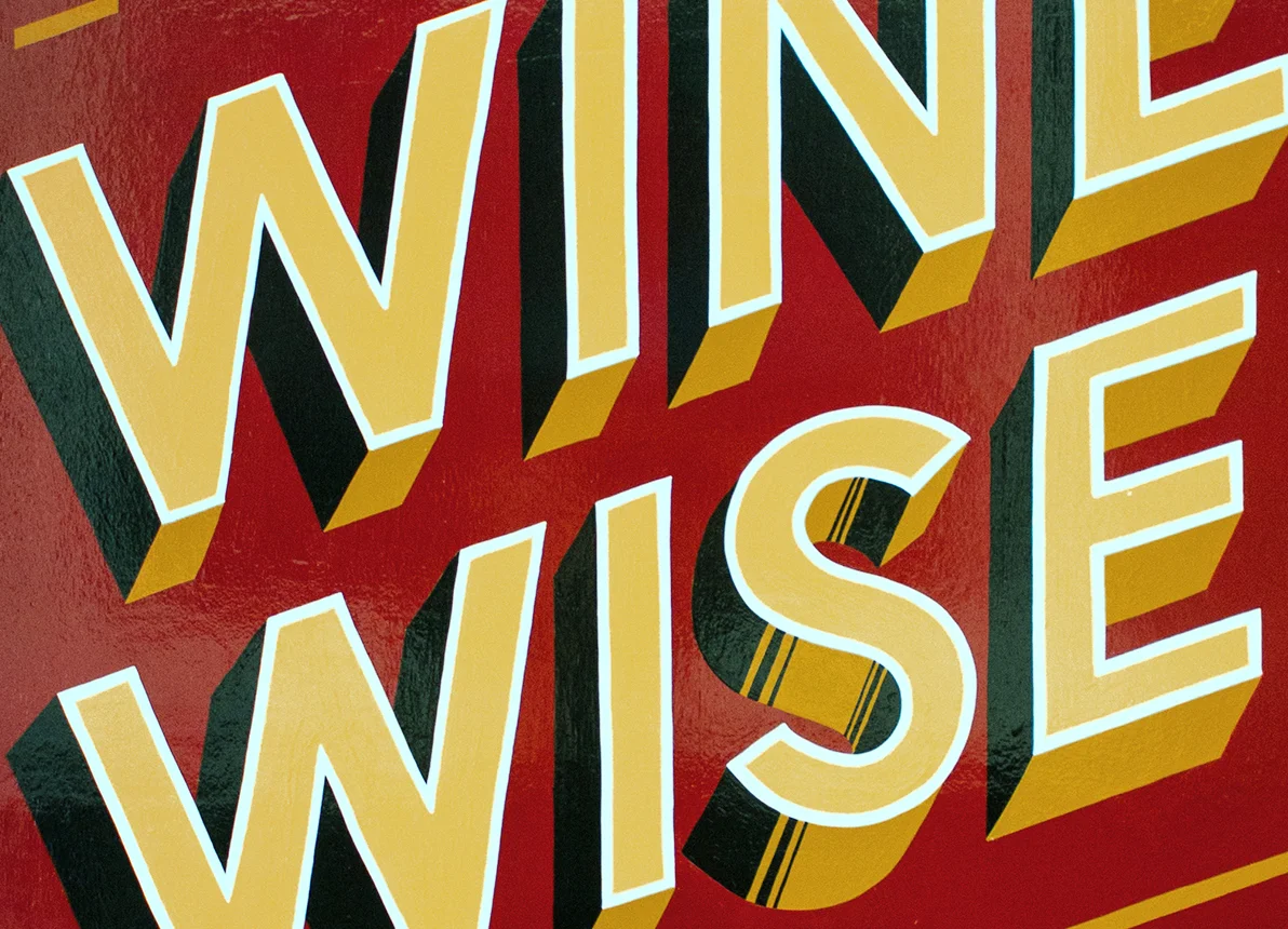 Hand-painted artwork developed for Penfolds advertising campaign
