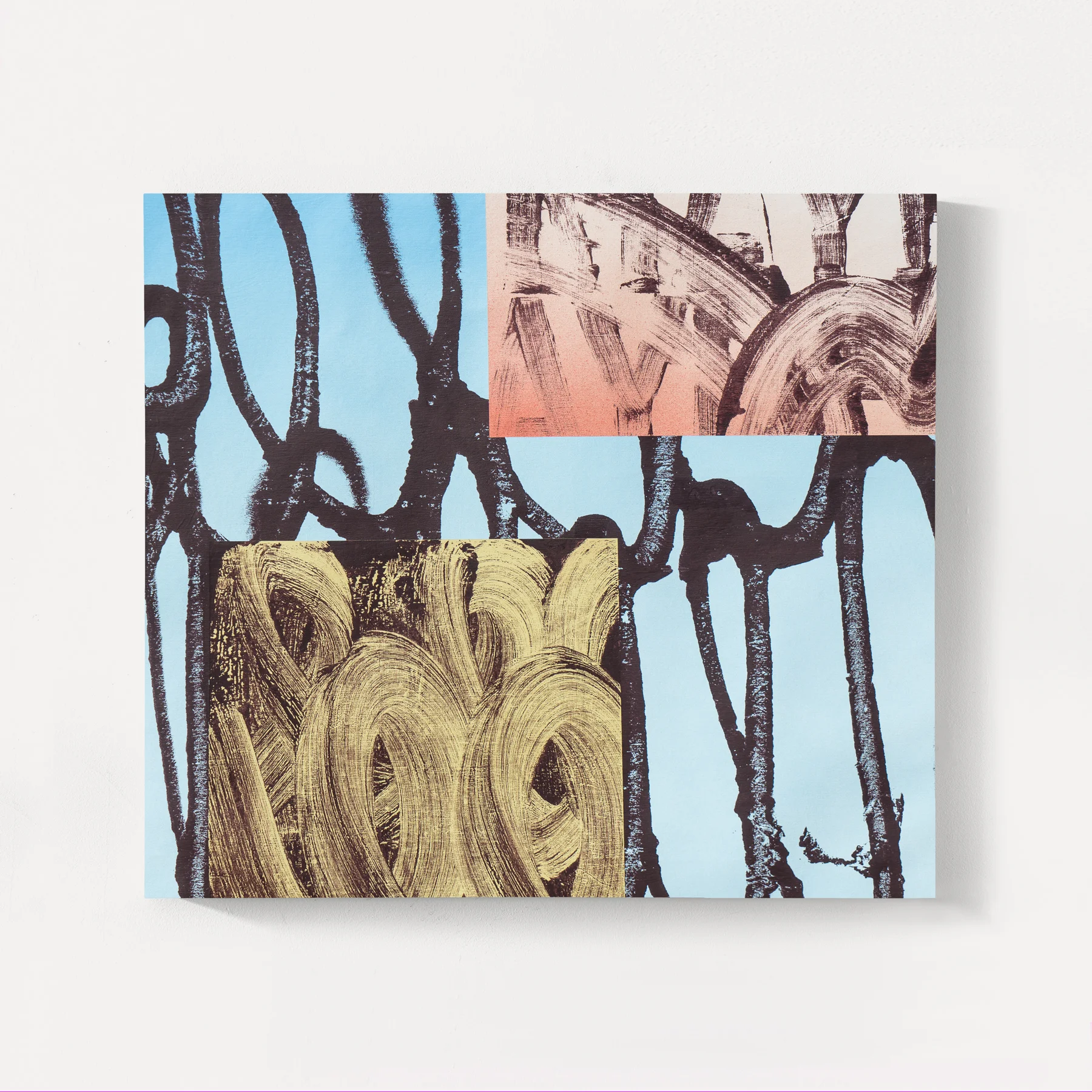 Colour Field exhbition, Arts Images Gallery, Adelaide 2018 ‘Buffed’ 2018, Acyrlic on Canvas, 61x66cm