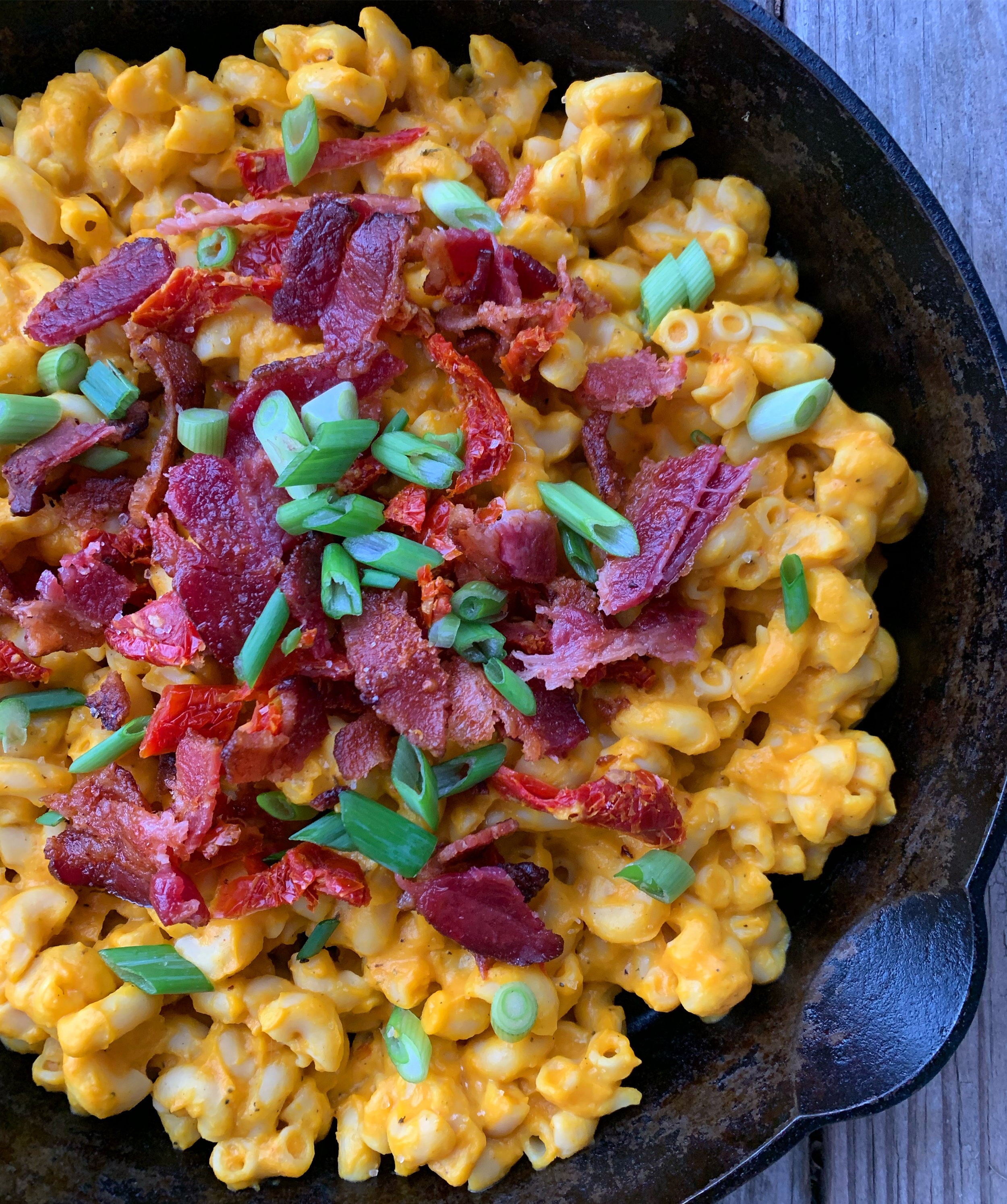Butternut Squash Pasta with Bacon