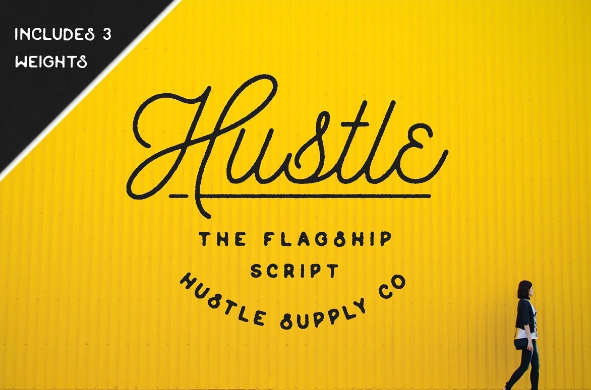 Copy of Hustle Monoline Script by Hustle Supply Co.