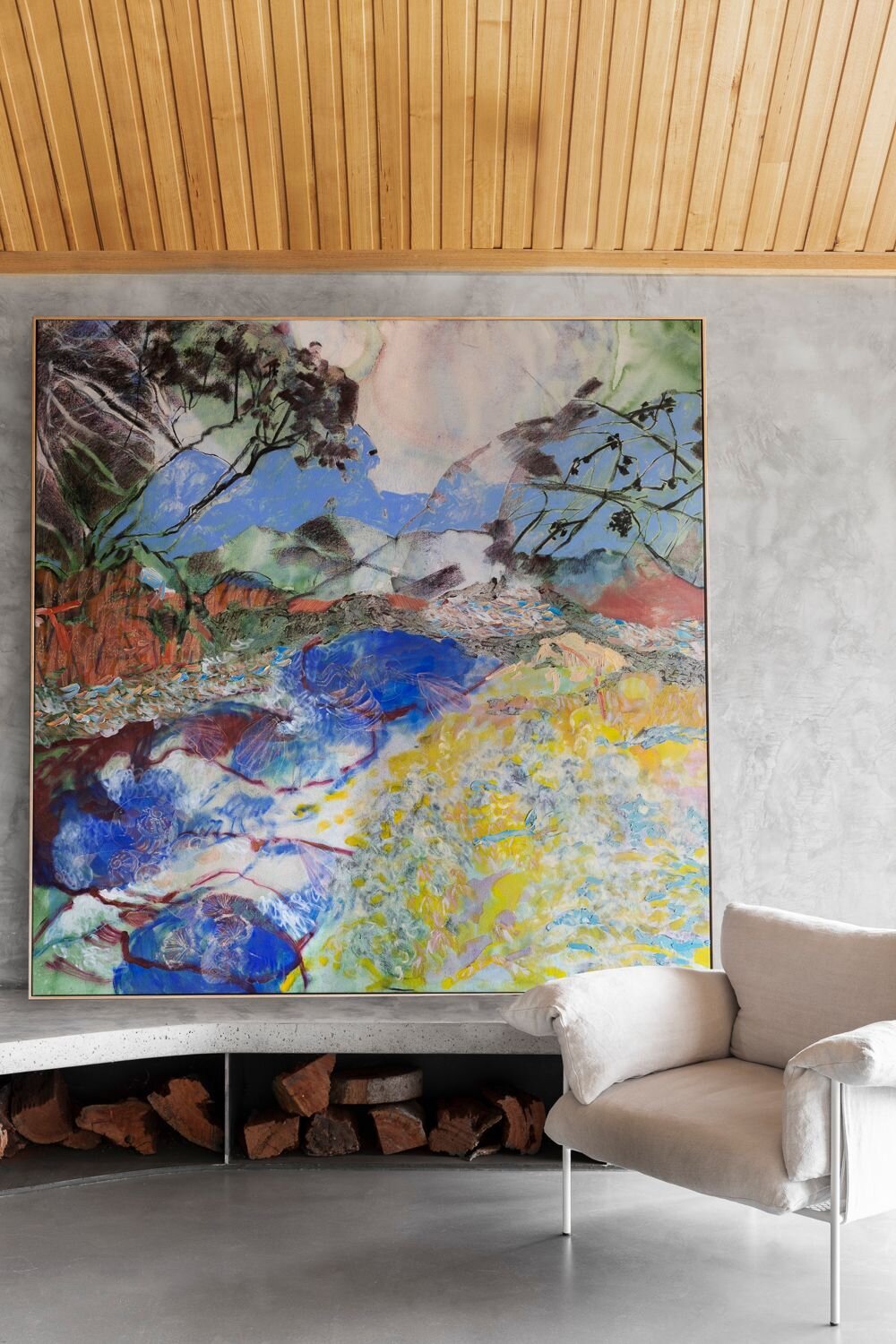 Tethered Lon 2021 β AMY WRIGHT | Abstract Artist, Oil & Mixed Media