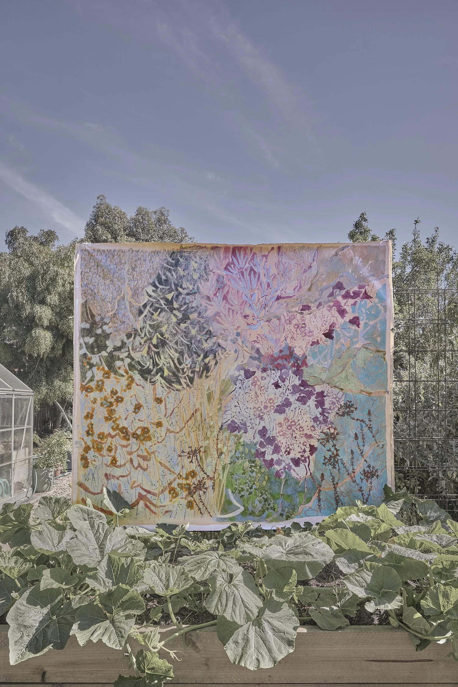  A Garden Rhapsody, 190cm x 165cm | SOLD   