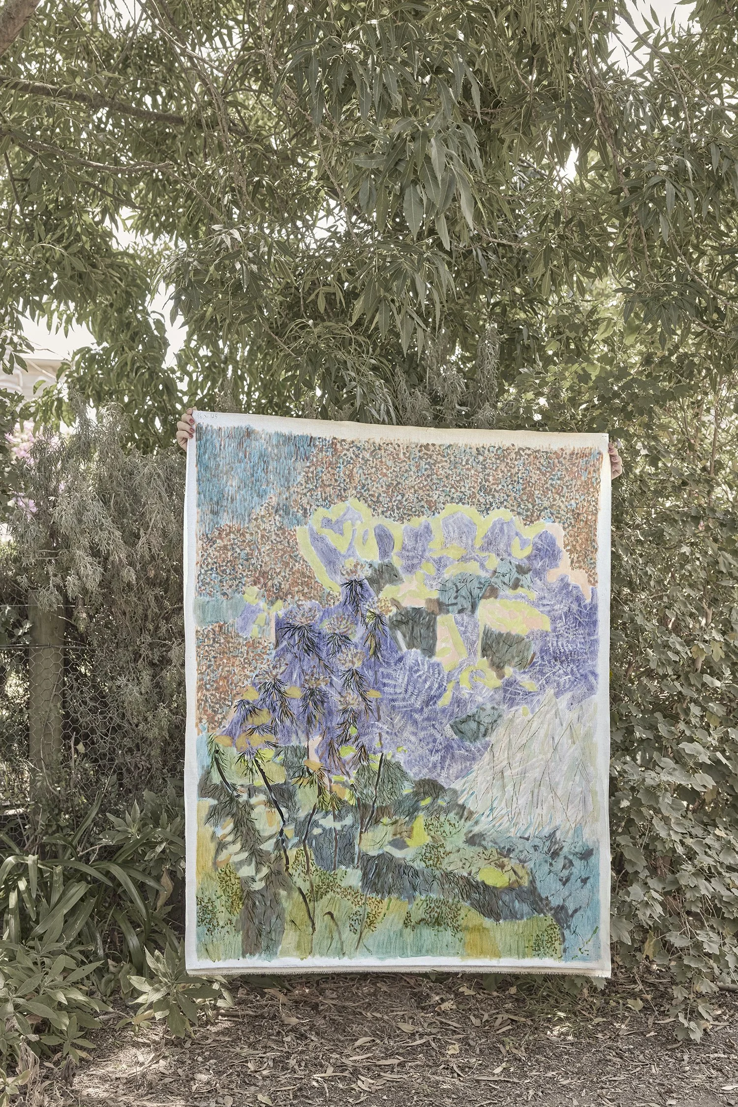  Looking Through Bracken, 98cm x 125cm | SOLD 