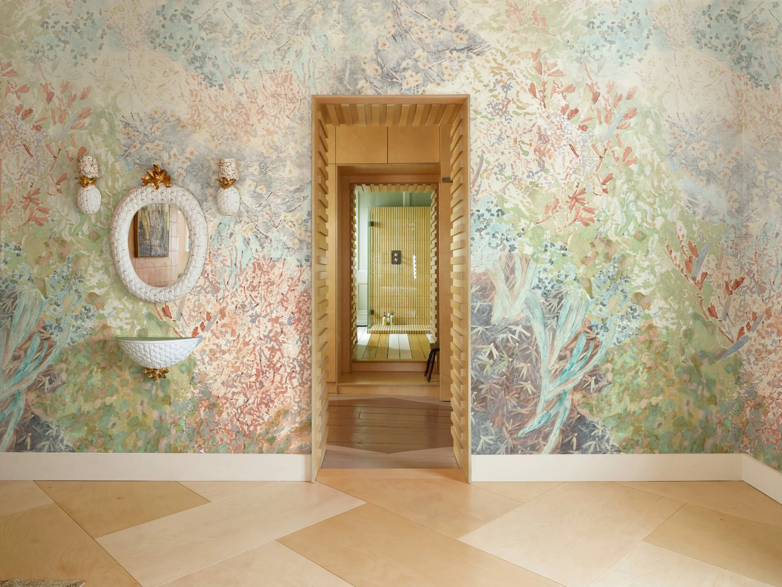  The Painted Garden no.1 Mural 