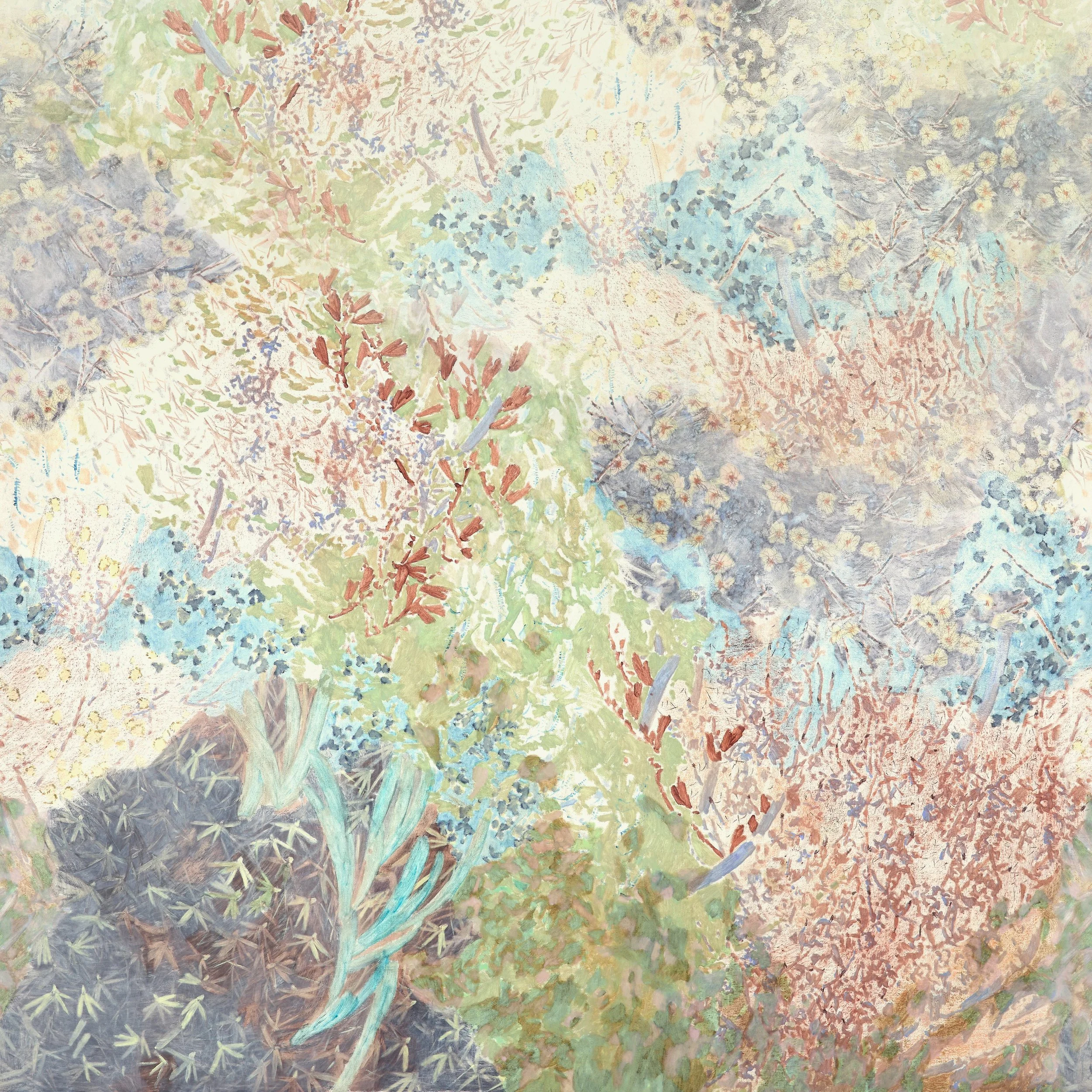  The Painted Garden no.1 Mural 